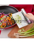 Метален нож шпатула за тесто 15см